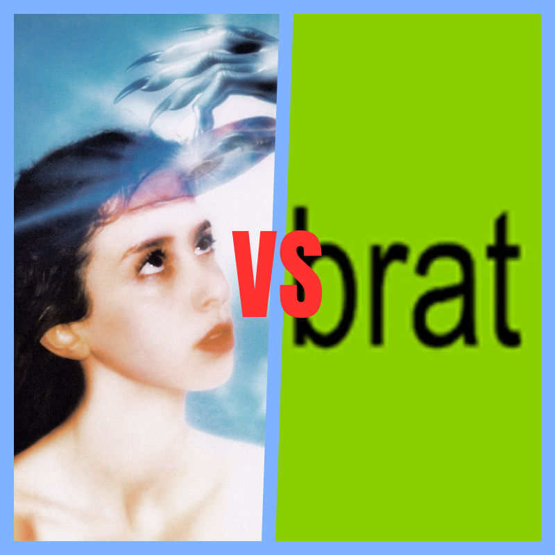 Porównanie albumów Magdalena Bay Imaginal Disk i Charli XCX - Brat